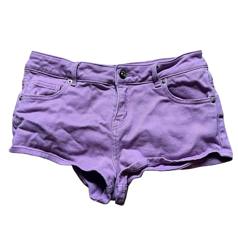 Divided Women’s Size 2 Purple Denim Shorts